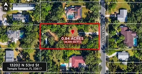 13202 N 53rd St, Temple Terrace, FL 33617