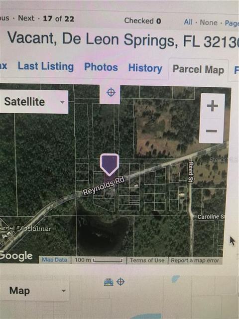 No Name Parcel 05163011380050, De Leon Springs, FL 32130