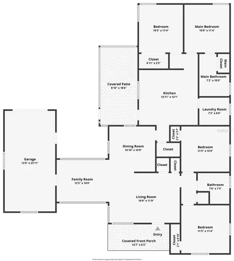 Floorplan - 948 NE 6th St, Ocala, FL 34470 photo 1 of 1
