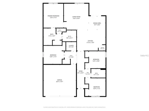 Floorplan - 121 Old Mill Pond Rd, Edgewater, FL 32141 photo 1 of 1