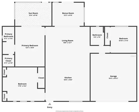 Floorplan - 988 Shockney Dr, Ormond Beach, FL 32174 photo 1 of 1