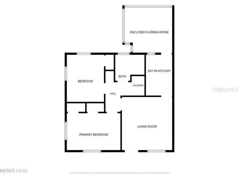 Floorplan - 156 Cardinal Dr #A, Ormond Beach, FL 32176 photo 1 of 1
