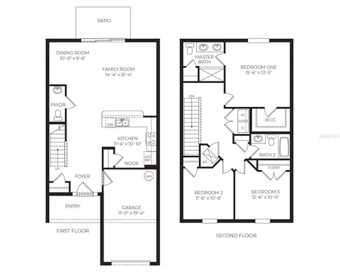 Floorplan - 2732 Silver Canoe Dr, Edgewater, FL 32141 photo 1 of 1
