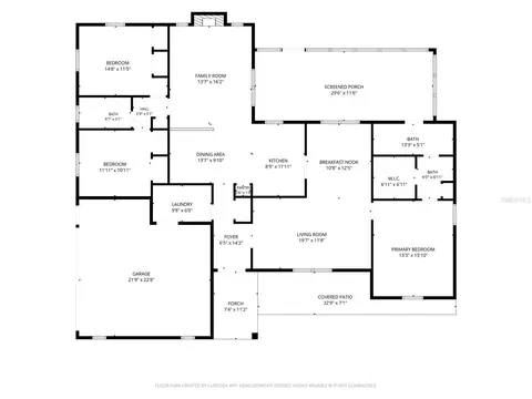 Floorplan - 13 Cunningham Rd, Debary, FL 32713 photo 1 of 1