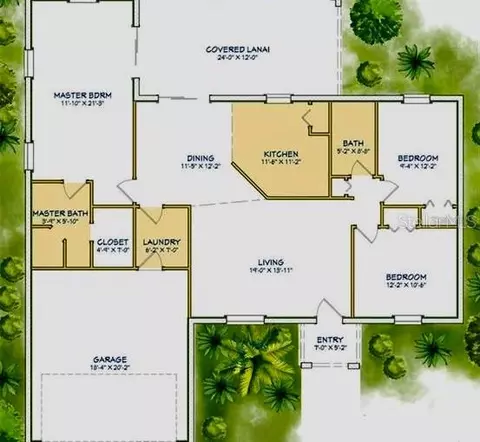 Floorplan - 2632 SW 175th Loop, Ocala, FL 34473 photo 1 of 1