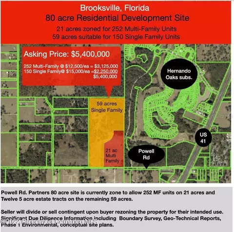 Powell Road, Brooksville, FL 34604