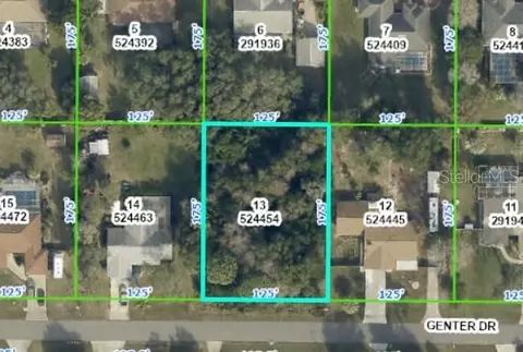 Lot 13 Genter, Spring Hill, FL 34609