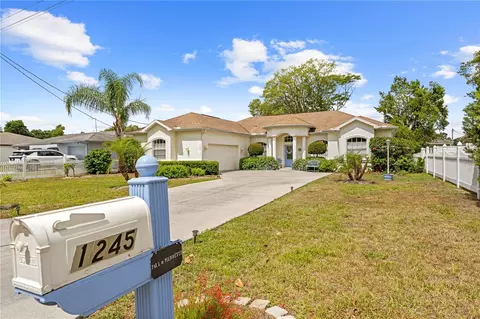 Exterior - 1245 Coble Rd E, Spring Hill, FL 34608 photo 2 of 10