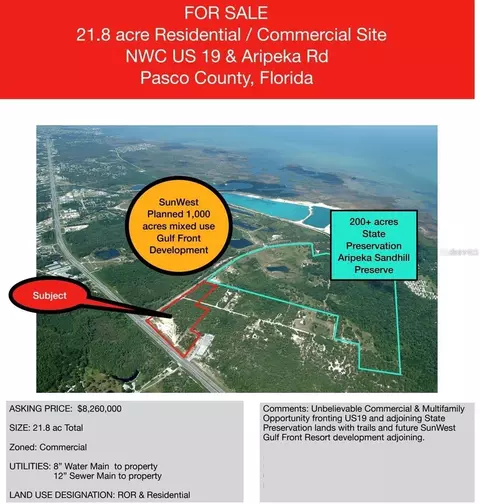 17901 Us Hwy 19, Hudson, FL 34667