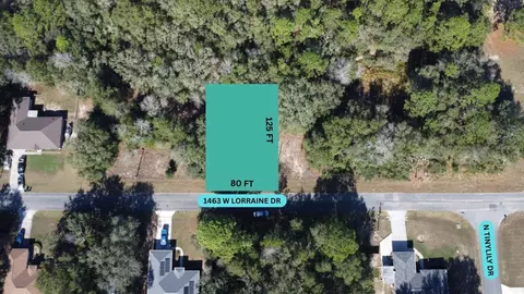 1463 W Lorraine Dr, Citrus Springs, FL 34434