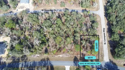 1643 W Mcneal Dr, Citrus Springs, FL 34434