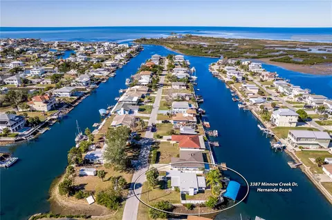 View/Area - 3387 Minnow Creek Dr, Hernando Beach, FL 34607 photo 5 of 21