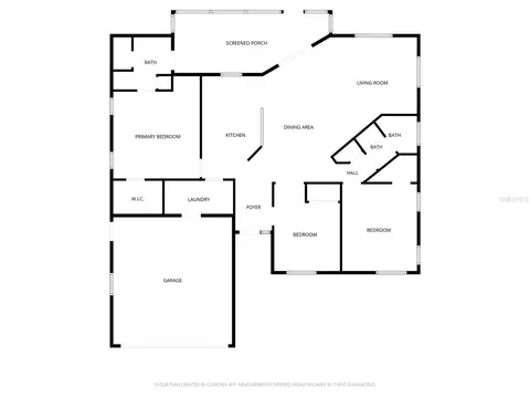 Floorplan - 7466 Apache Trl, Spring Hill, FL 34606 photo 1 of 1