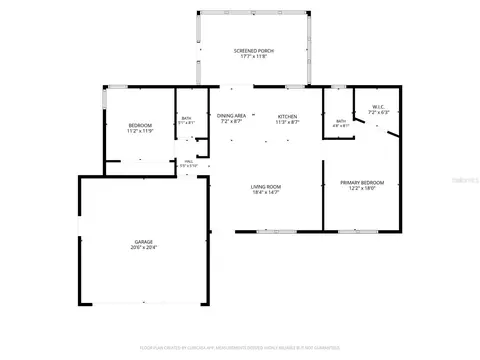 Floorplan - 2353 Bishop Rd, Spring Hill, FL 34608 photo 1 of 1