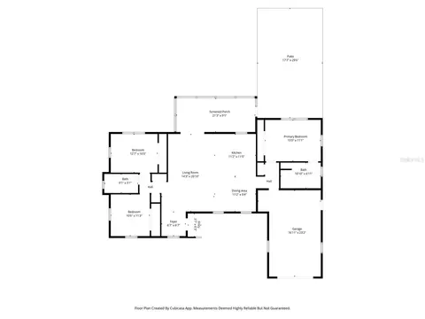 Floorplan - 7367 Gates Cir, Spring Hill, FL 34606 photo 1 of 1