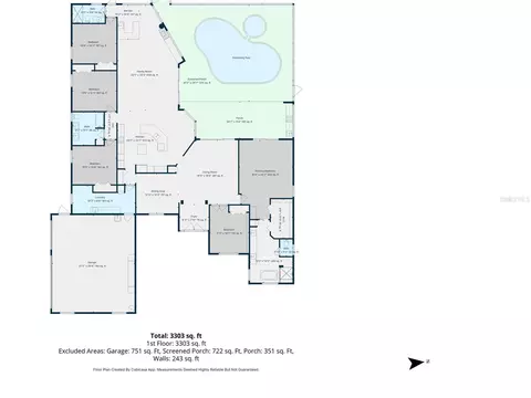 Floorplan - 6153 New Osprey Pt, Weeki Wachee, FL 34607 photo 1 of 1