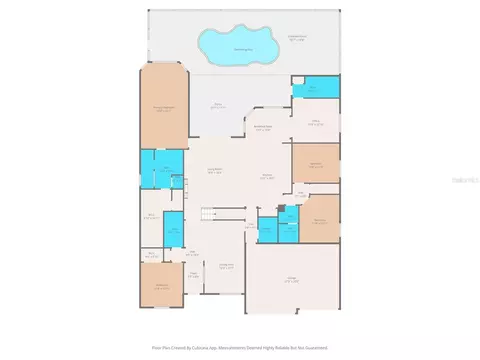 Floorplan - 14100 Bassingthorpe Dr, Spring Hill, FL 34609 photo 2 of 3