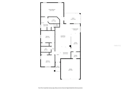Floorplan - 12492 Pine Bluff St, Spring Hill, FL 34609 photo 1 of 1