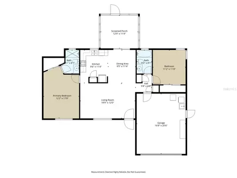 Floorplan - 11196 Sheffield Rd, Spring Hill, FL 34608 photo 1 of 1