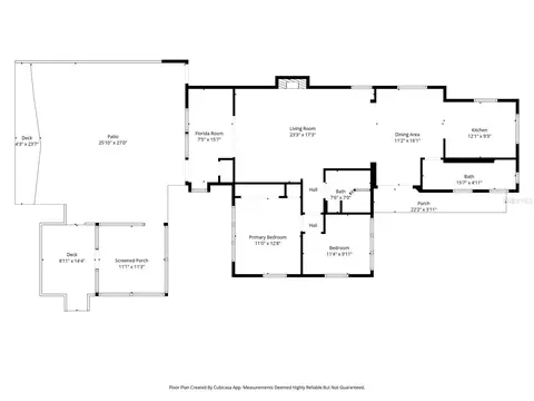 Floorplan - 6245 Waverly Rd, Weeki Wachee, FL 34607 photo 1 of 1
