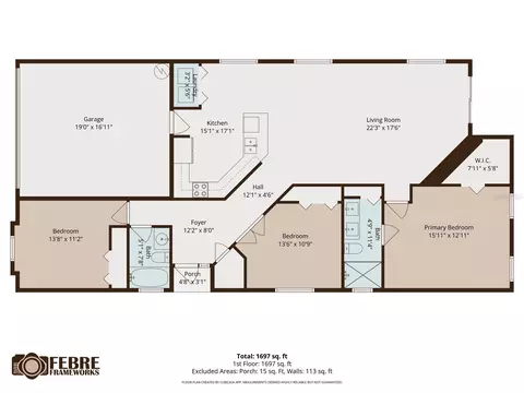 Floorplan - 18630 Rolling Hills Loop, Hudson, FL 34667 photo 1 of 1