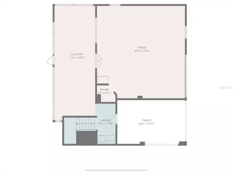 Floorplan - 3347 Oleander Dr, Hernando Beach, FL 34607 photo 2 of 2