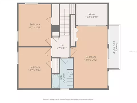Floorplan - 3294 Gardenia Dr, Hernando Beach, FL 34607 photo 2 of 3