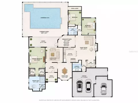 Floorplan - 4306 River Birch Dr, Weeki Wachee, FL 34607 photo 1 of 1