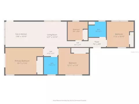 Floorplan - 6380 Richard Dr, Weeki Wachee, FL 34607 photo 1 of 2