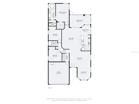 Floorplan - 363 Quane Ave, Spring Hill, FL 34609 photo 1 of 1