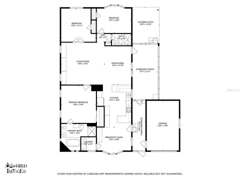 Floorplan - 1131 E Bluebird Ct, Hernando, FL 34442 photo 1 of 1