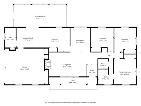 Floorplan - 3316 Seaview Dr, Spring Hill, FL 34606 photo 1 of 1