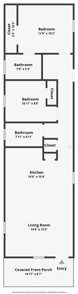 Floorplan - 4241 E Hawaii Ln, Hernando, FL 34442 photo 1 of 1