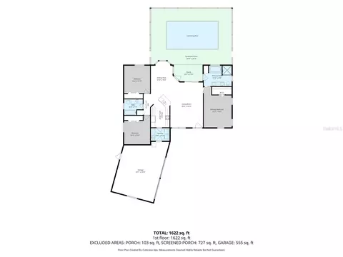 Floorplan - 3048 E Balmoral Ct, Hernando, FL 34442 photo 1 of 1