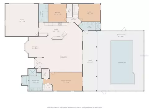 Floorplan - 4334 Dottie Ct, Spring Hill, FL 34607 photo 1 of 1