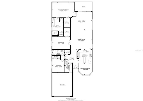 Floorplan - 1017 Sweet Jasmine Dr, Trinity, FL 34655 photo 1 of 1