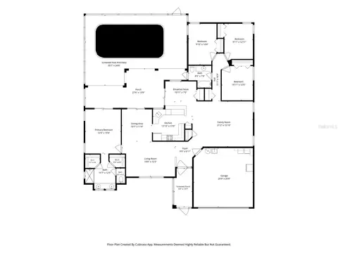 Floorplan - 2285 Godfrey Ave, Spring Hill, FL 34609 photo 1 of 1