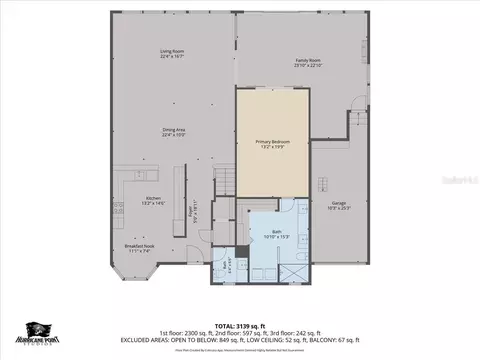 Floorplan - 3200 Gulf Winds Cir, Hernando Beach, FL 34607 photo 1 of 3