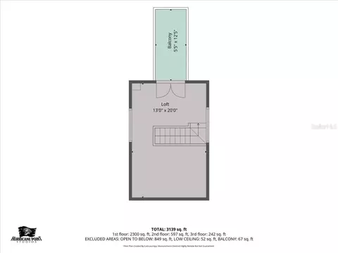 Floorplan - 3200 Gulf Winds Cir, Hernando Beach, FL 34607 photo 3 of 3