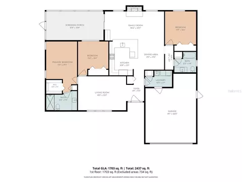 Floorplan - 8345 Apple Orchard Rd, Spring Hill, FL 34608 photo 1 of 1