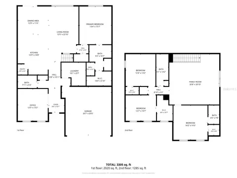 Floorplan - 9224 Rally Spring Loop, Wesley Chapel, FL 33545 photo 1 of 1
