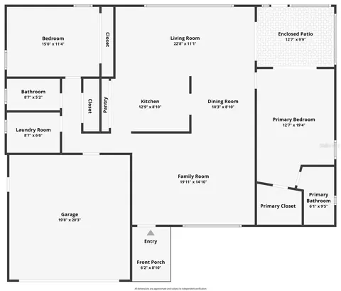 Floorplan - 5517 Piedmont Dr, Spring Hill, FL 34606 photo 1 of 1