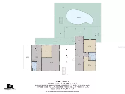 Floorplan - 3337 Mangrove Dr, Hernando Beach, FL 34607 photo 2 of 3