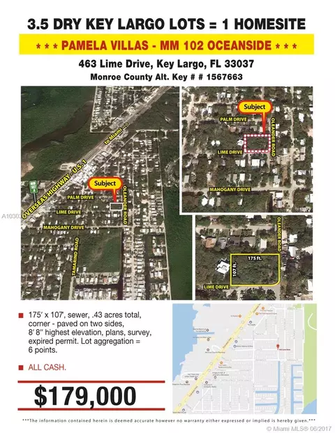 463 Lime Dr, Other, FL 33037 photo 1