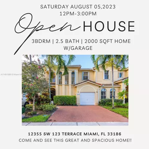 12355 SW 123 Ter #12355, Miami, FL 33186