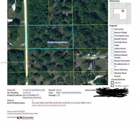 865 N Zambria St, Clewiston, FL 33440