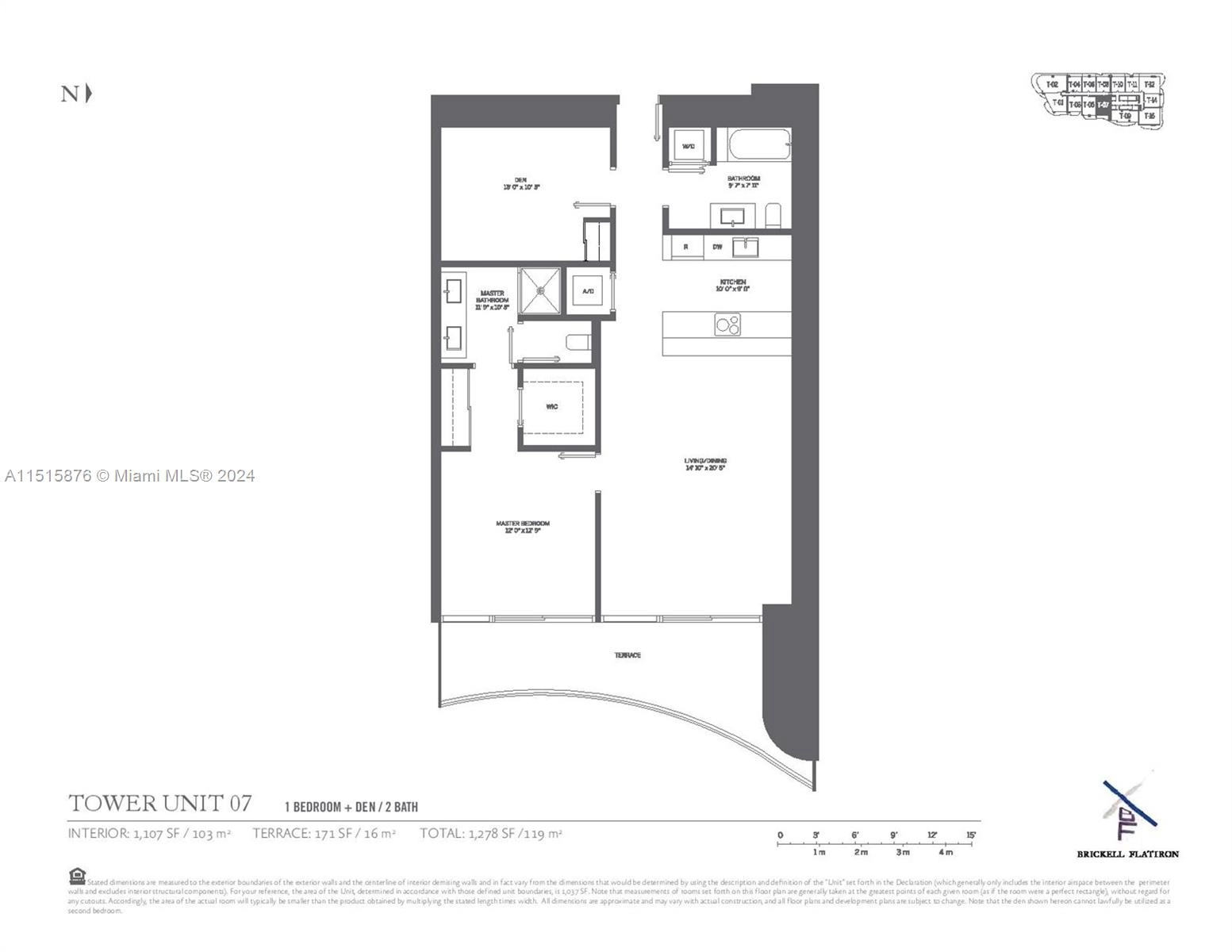1000 Brickell Plz Unit 3703  