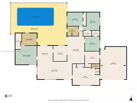 Floorplan - 19320 E Saint Andrews Dr, Hialeah, FL 33015 photo 2 of 2