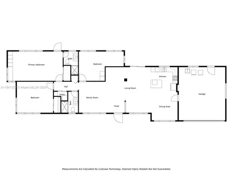 Floorplan - 8950 NE 3rd Ave, El Portal, FL 33138 photo 1 of 1