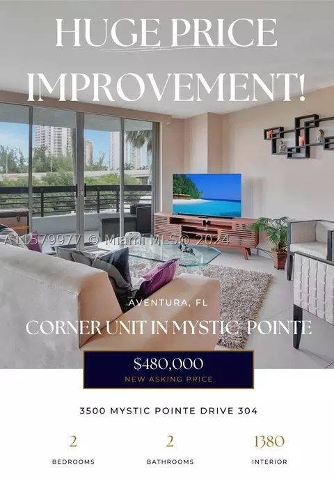 3500 Mystic Pointe Dr #304, Aventura, FL 33180